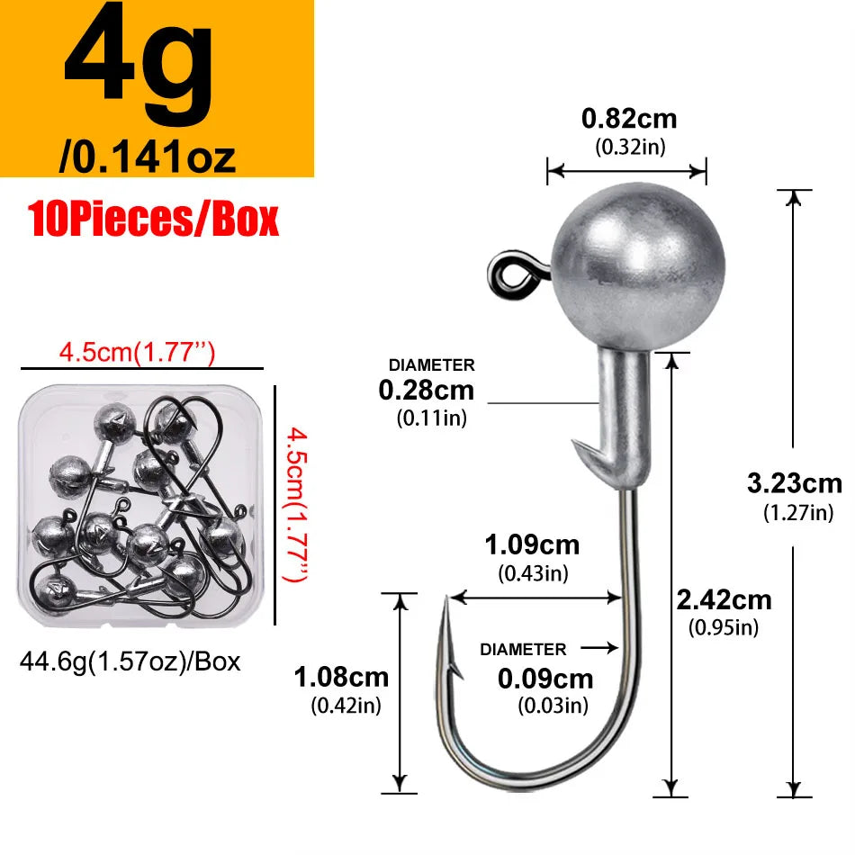 J&J Cabezas Plomadas + caja