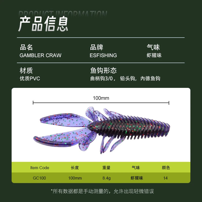 Pêche à l'écrevisse joueuse 