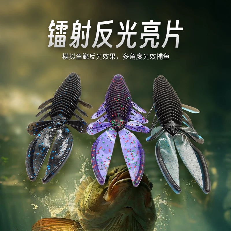 Pêche à l'écrevisse joueuse 