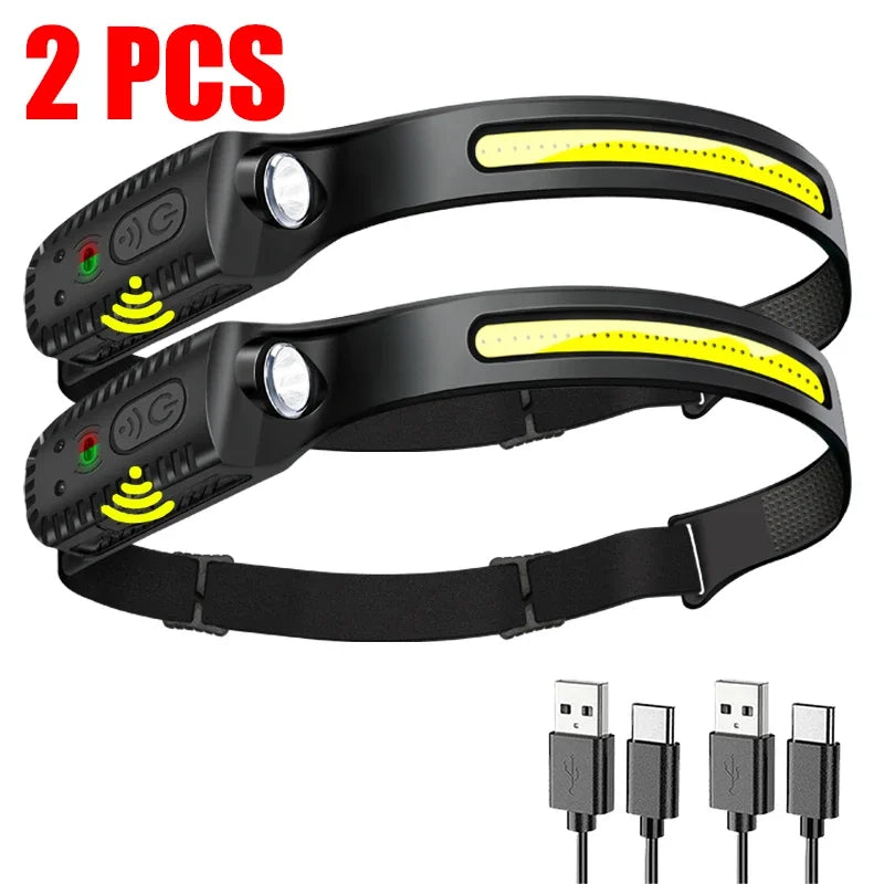USB Rechargeable Headlamp 