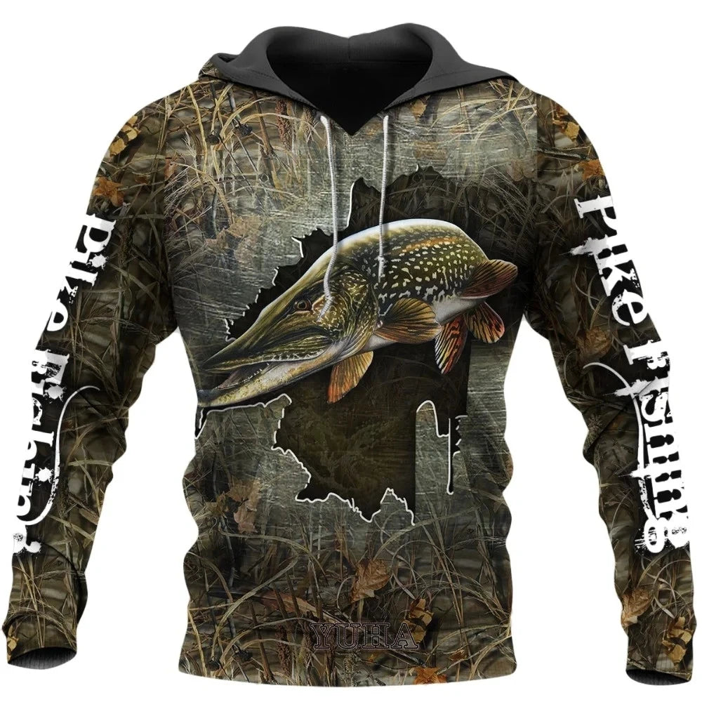 Sudadera de pesca de alta calidad