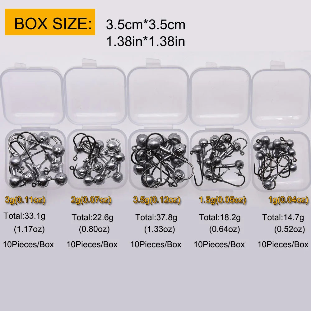 J&J Cabezas Plomadas + caja