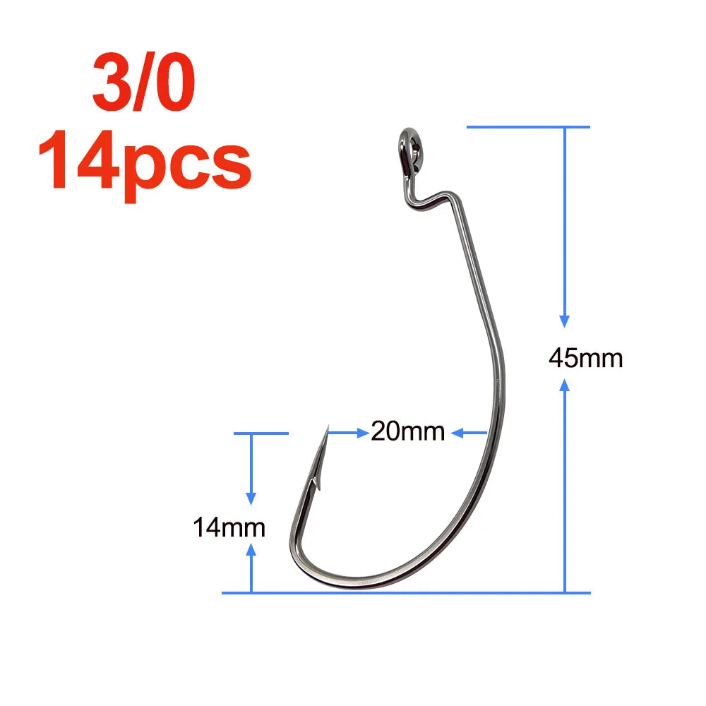 ESFISHING Anzuelo Curvo