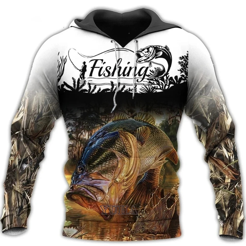 Sudadera de pesca de alta calidad