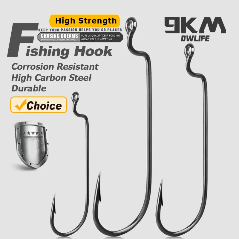 Hooks 9KM 50/100/200 pcs 