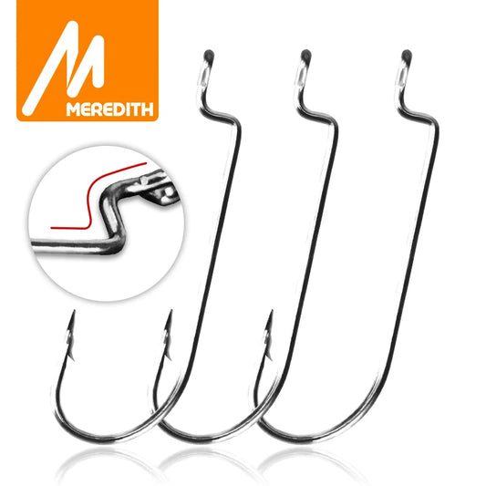 Anzuelos rectos Meredith 50 pcs