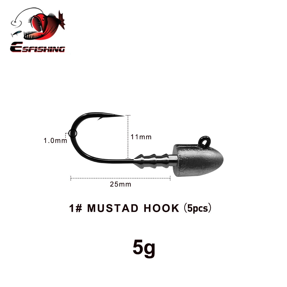ESFISHING Bullet Jig head