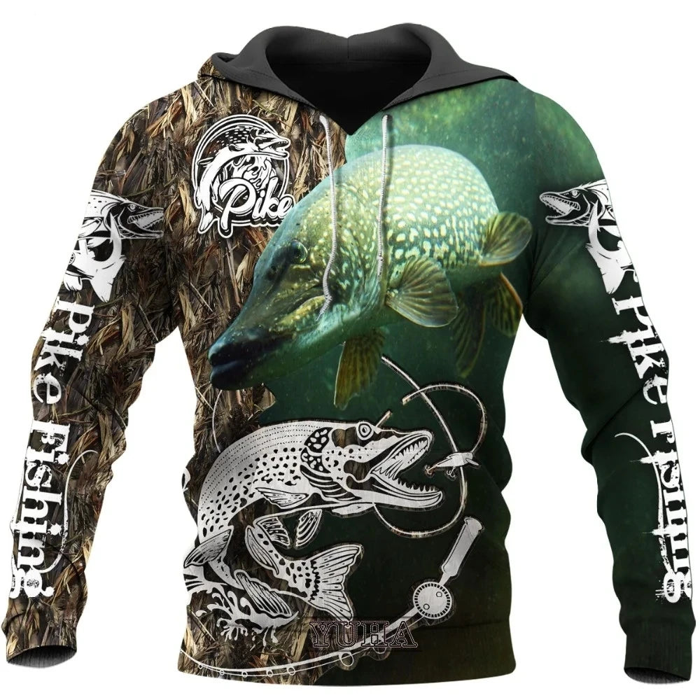 Sudadera de pesca de alta calidad