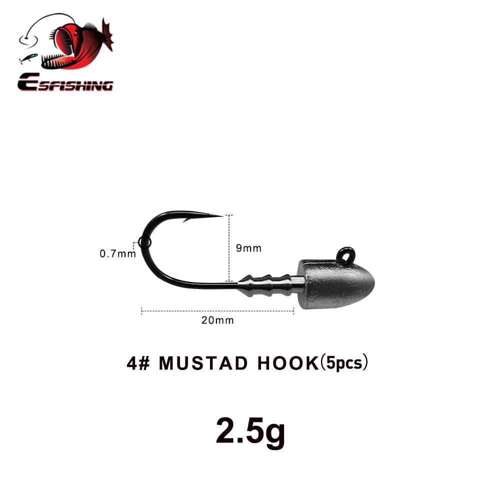 ESFISHING Bullet Jig head