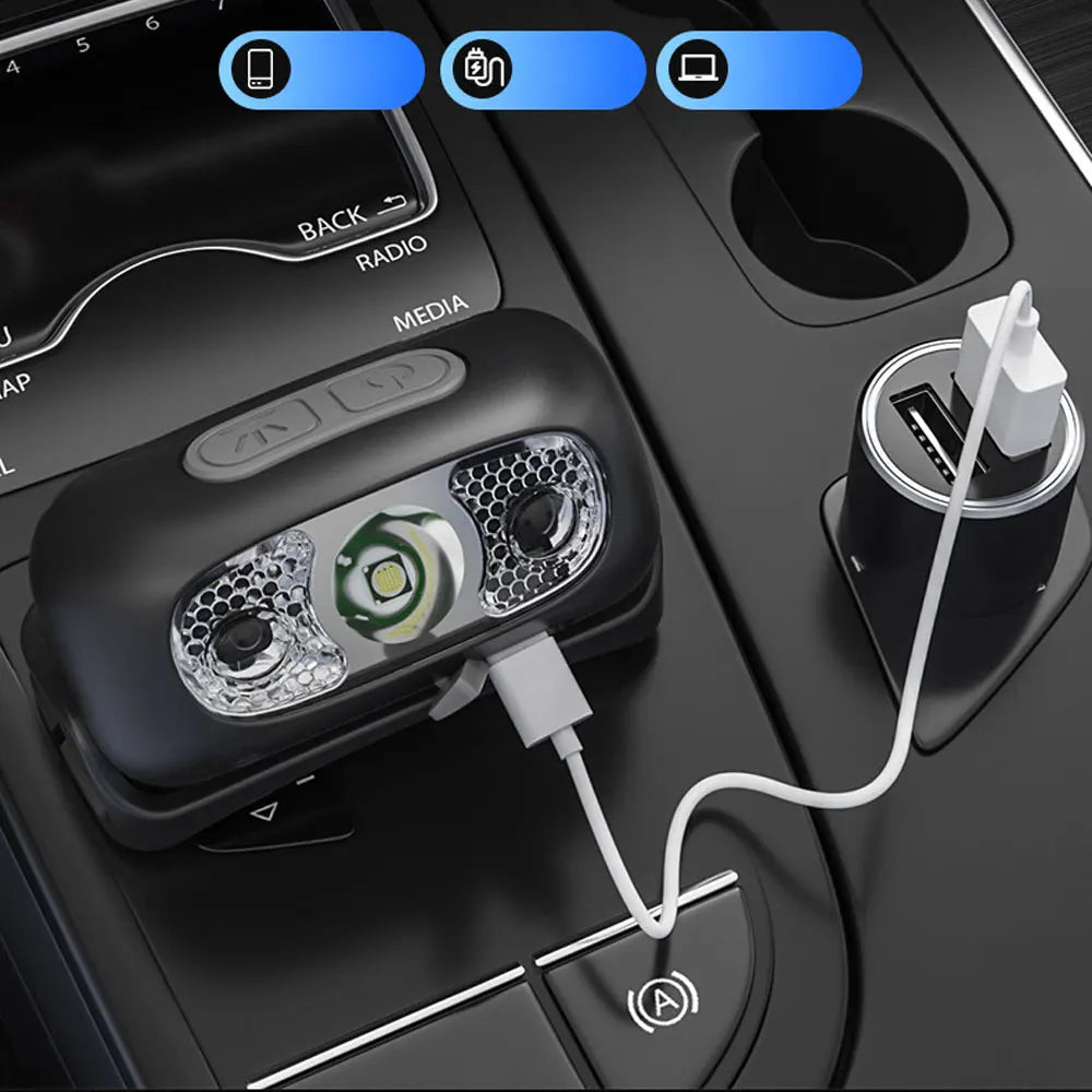 Frontal Recargable USB