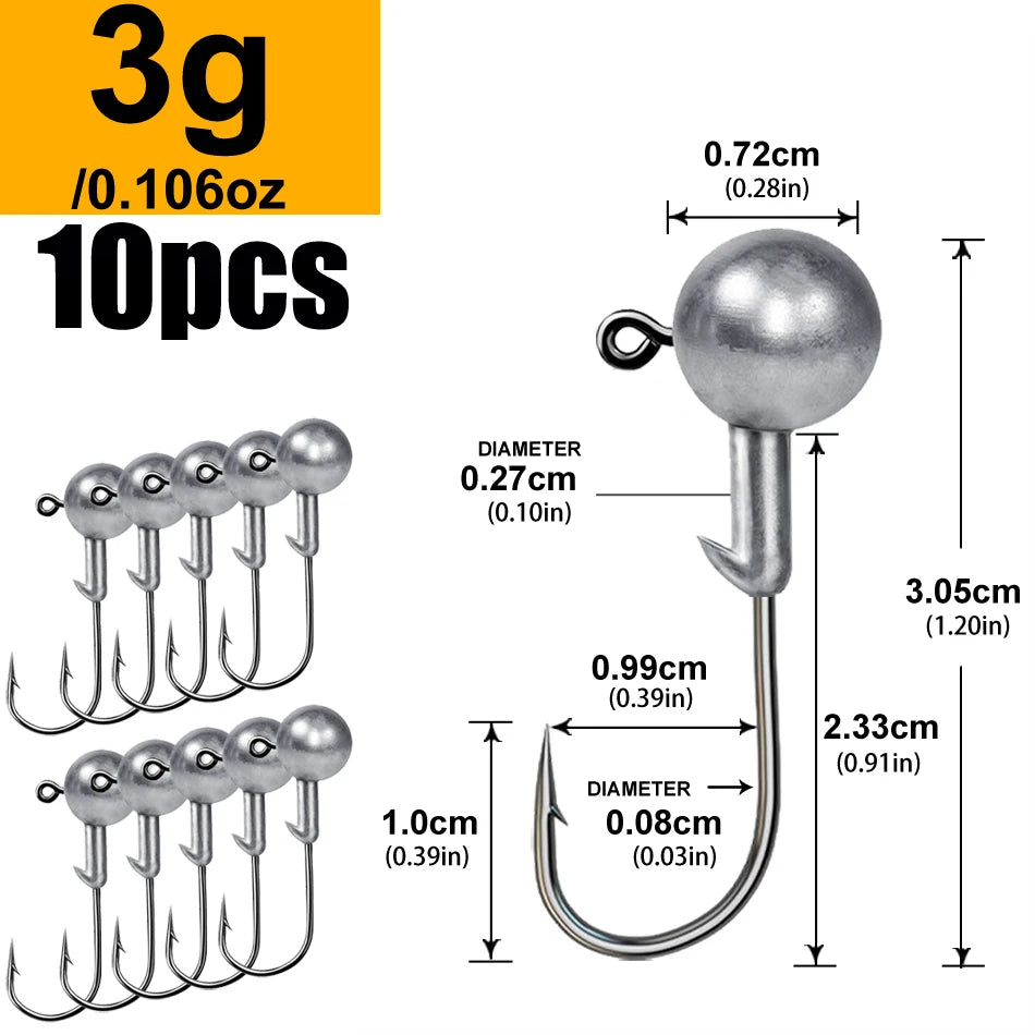 J&J Cabezas Plomadas + caja