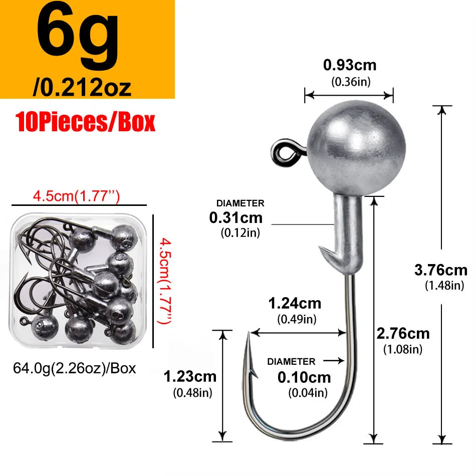 J&J Cabezas Plomadas + caja