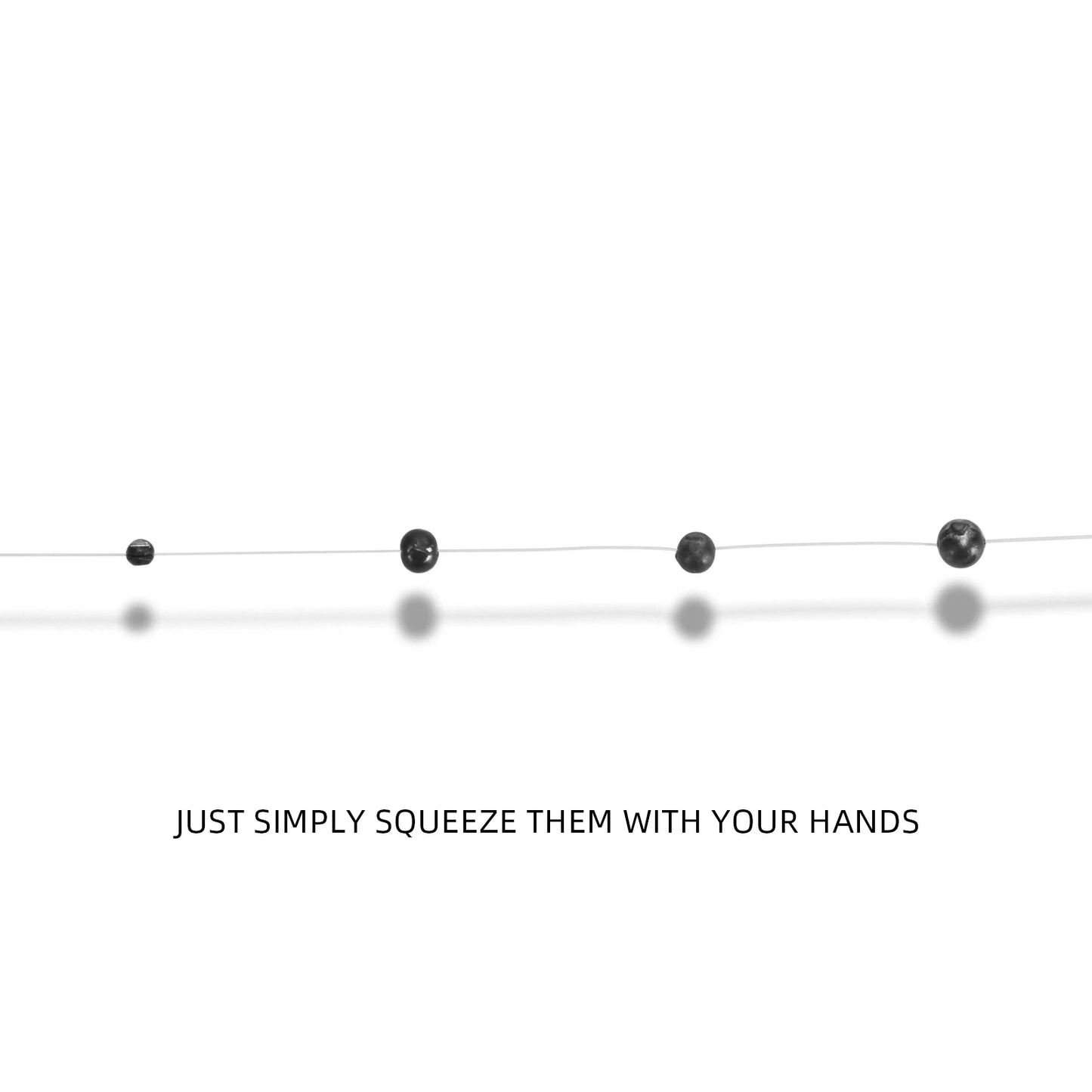 Assortment of Split-Shot leads