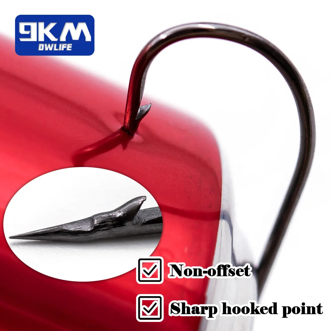 Hooks 9KM 50/100/200 pcs 
