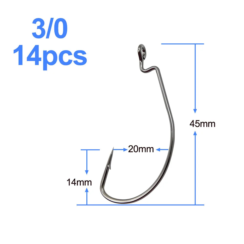 ESFISHING Anzuelo Curvo