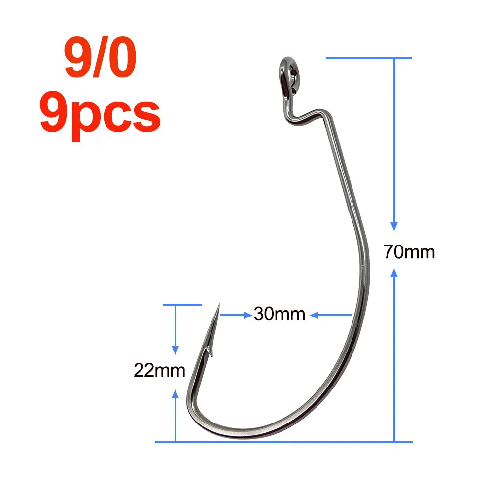 ESFISHING Anzuelo Curvo